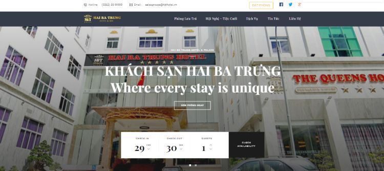 thiết kế website du lịch tại daklak 3